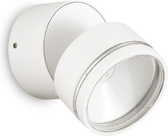 Ideal Lux Lampada da parete omega ap round bianco 3000K