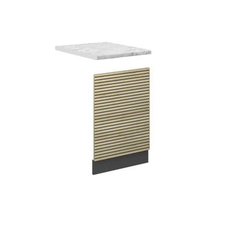 Vicco Panel Frontal Fame-line, Panel De Roble, 45 Cm, Et M&aacute;rmol