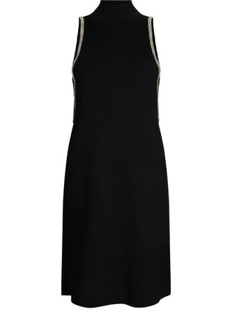 Liu Jo Jurk verfraaid met stras - Zwart