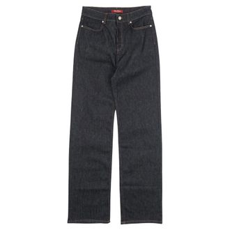 Max Mara Straight Jeans, female, Blue, Size: 2XS Ande Straight Jeans