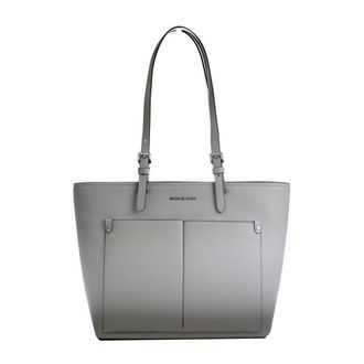 Michael Kors Gray Canvas Tote Womens Bag