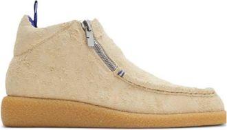 Burberry Calf Suede Chance Boots, Brand Size 39 ( US Size 6 )