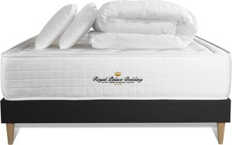 Royal Palace Bedding Pack Colch&oacute;n Negro Espuma Viscoel&aacute;stica 140 X 190