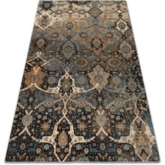 RugsX Wool carpet superior kirman oriental cognac beige multicolour 235x350 cm