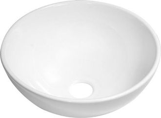 Marcel Breuer Bowl waskom - 28x28cm - rond - keramiek - hoogglans wit