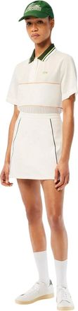 Lacoste Poloshirt met kraag voor dames (Wit)