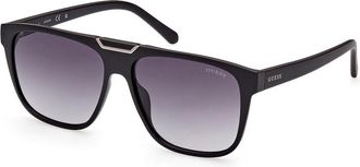Guess GU00056 02B Mens Sunglasses Black Size 58