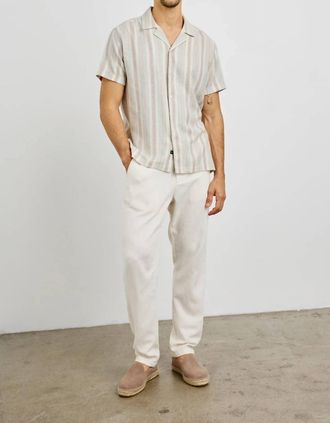 Rails Mens Amalfi Shirt In Amalfi Stripe