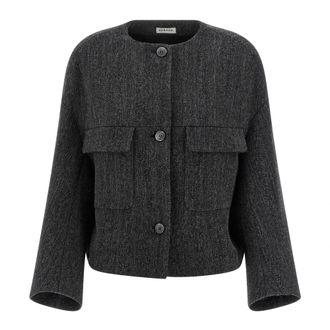 P.A.R.O.S.H. P.a.r.o.s.h., Dames, Jassen, Grijs, Maat: S Wol