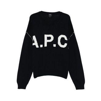 A.P.C. A. p.c. Logo-lettering Sweater