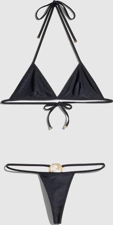 Gucci Sparkling Jersey Bikini, Black, Ready-to-wear