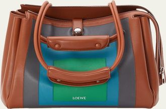 Loewe x Albers Madrid Medium Shoulder Bag in Supple Calfskin