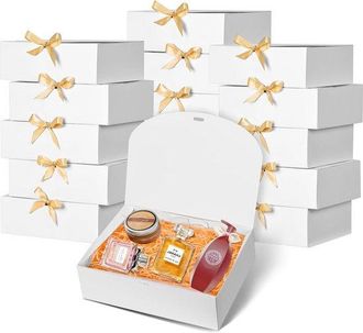 OEM Cajas De Regalo Con Tapa, 10 Piezas 15 X 16,3 X 5 Cm Caja Propuesta Damas Honor Cajas Cumplea&ntilde;os Navidad Embalaje Chocolate Cupcake Manualidades