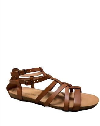 Eric Michael Womens Miami Strap Sandals In Brown