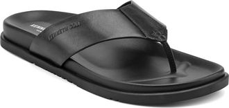 Kenneth Cole Worly Flip Flop in Black/Black/Black at Nordstrom, Size 10