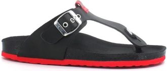 Love Moschino Flip Flop - Dames - Slippers - Zwart - 37 EU - Leer - Schoenen