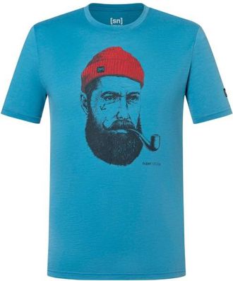 super.natural Sailor Tee Merinoshirt f&uuml;r Herren | blau