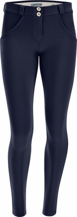 Freddy Leggings FREDDY Leggings WRUP2RC001ORG, Damen, Gr. XL, EURO, blau (dazzling blau), Obermaterial: 81% Baumwolle CO. 19% Elasthan EL., Hosen Leggings