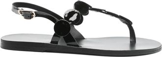 Ancient Greek Sandals Sandali Ilios - Nero