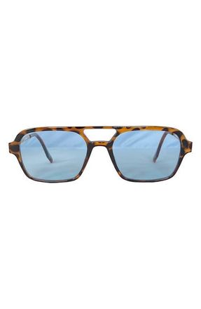Fifth and Ninth Jordan 60mm Aviator Sunglasses in Torte/Blue at Nordstrom