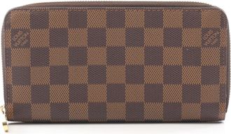 Louis Vuitton Brown Damier Canvas Coated Canvas Long Wallet (Bi-Fold) (Pre-Owned)