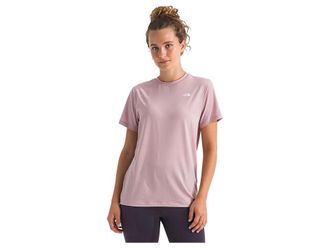 The North Face Adventure T-Shirts Womens Clothing Metal Pink : MD, Elastane/Polyester