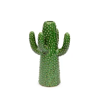Serax Cactus Vase, M, green urban jungle