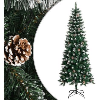 vidaXL Vidaxl - Rbol De Navidad Artificial Con Soporte Pvc Verde 210 Cm