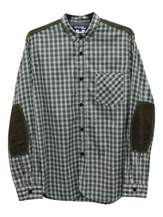 Comme Des Gar&ccedil;ons Camicia con applicazione - Blu