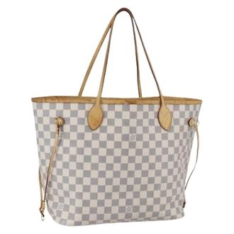 Louis Vuitton Pre-owned Tote Bags, female, Beige, Size: ONE SIZE Pre-owned Neverfull NM Tote