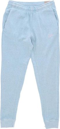Nike Fleece Trainingsbroek Club+ Bb Revival - Heren - Trainingsbroeken - Blauw - XL - Katoen - Fitness