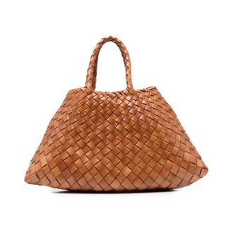 Dragon Diffusion Santa Croce Small Tote - female - Dragon Diffusion - Handbags - Brown - ONE SIZE - Bags