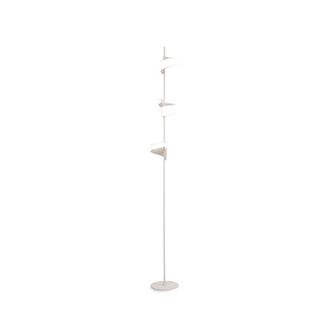 Netlighting Tsunami 3 Light Floor Lamp 36W LED 3000K 2700lm Sand White