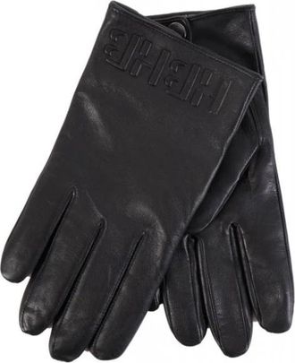 HUGO BOSS Hopke Handschoenen - Heren - Handschoenen - Zwart - 9 1/2 IN - Accessoires