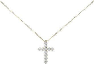 House of Brilliance Haus Of Brilliance 14K 0.50 Ct. Tw. Lab-Grown Diamond Pendant Necklace