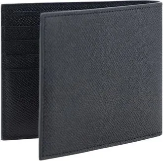 Ferragamo Mens Black Calf Leather Bos Taurus Wallet