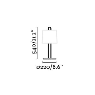 Faro Barcelona Montreal L&aacute;mpara Sobremesa Blanca/beige 24034-05