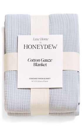 Honeydew Intimates Cotton Gauze Throw Blanket in Haze at Nordstrom Rack