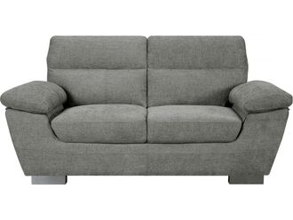 Habitat et Jardin Sof&aacute; Recto De Tela dallas - 2 Plazas - Gris
