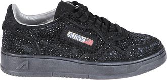 Autry Rose Collection Medalist Suede Sneakers