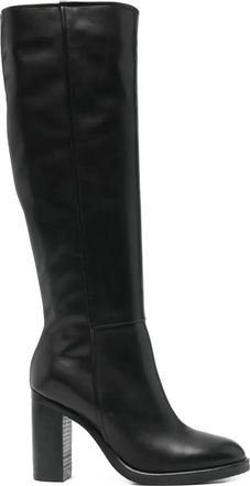 Paola Parisi Roma Stivali con tacco largo 95mm - Nero