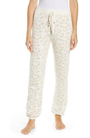 Barefoot Dreams CozyChic Ultra Lite Track Pants in Cream-Stone at Nordstrom Rack, Size X-Large