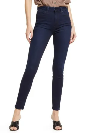 Paige Margot High Waist Ultra Skinny Jeans in Louvre at Nordstrom, Size 25