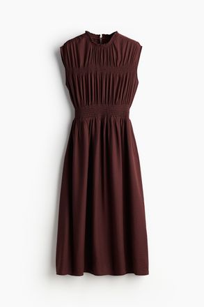 H&M Gesmoktes Kleid - Red