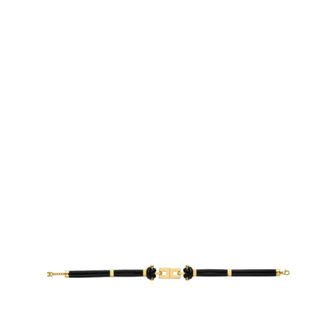 Elisabetta Franchi Accessoires, Dames, Zwart, S, Logo Riem