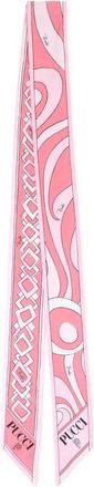 Pucci Foulard Bandeau en Soie - - Accessories - Donna - Rosa - ONE SIZE