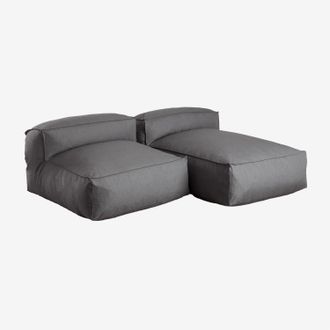 Sklum Sof&aacute; Modular Chaise Longue De 2 Piezas Dojans Sklum