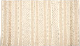 Maisons du monde Alfombra de algod&oacute;n reciclado 140x200 cm