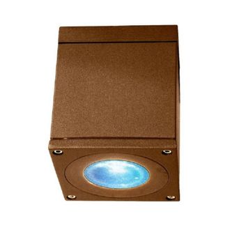 Trade Shop Trade Shop - Foco De Techo Cuadrado Estanco Gu10 Ba&ntilde;era Ducha 230v - Brown