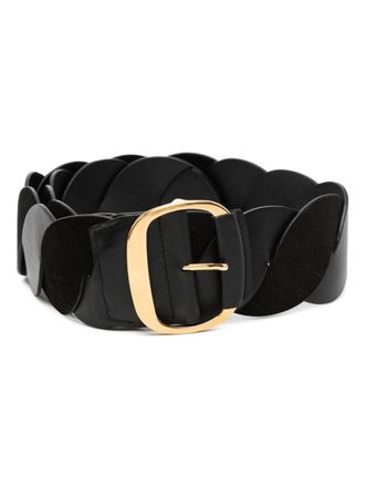 Altuzarra twist-detail leather belt - women - Calf Leather - S - Black